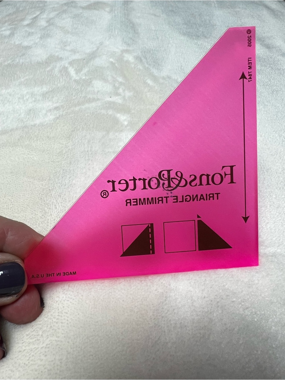 Pink Triangle Trimmer - Picture 4 of 4